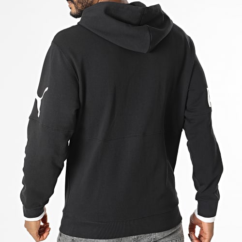 Sweat Zippé Capuche Puma Power 673327 Noir
