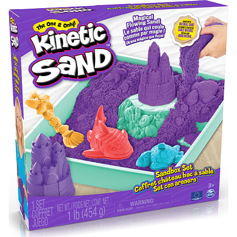Kinetic Sand sandkasse-sæt - lilla
