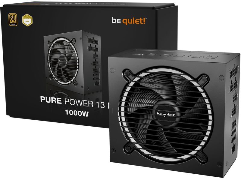 be quiet! Netzteil Pure Power 13 M 1000 W Vollmodulares ATX-Netzteil mit 1000 W