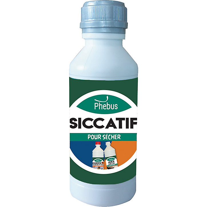 Siccatif liquide pour sécher Phebus 250 ml