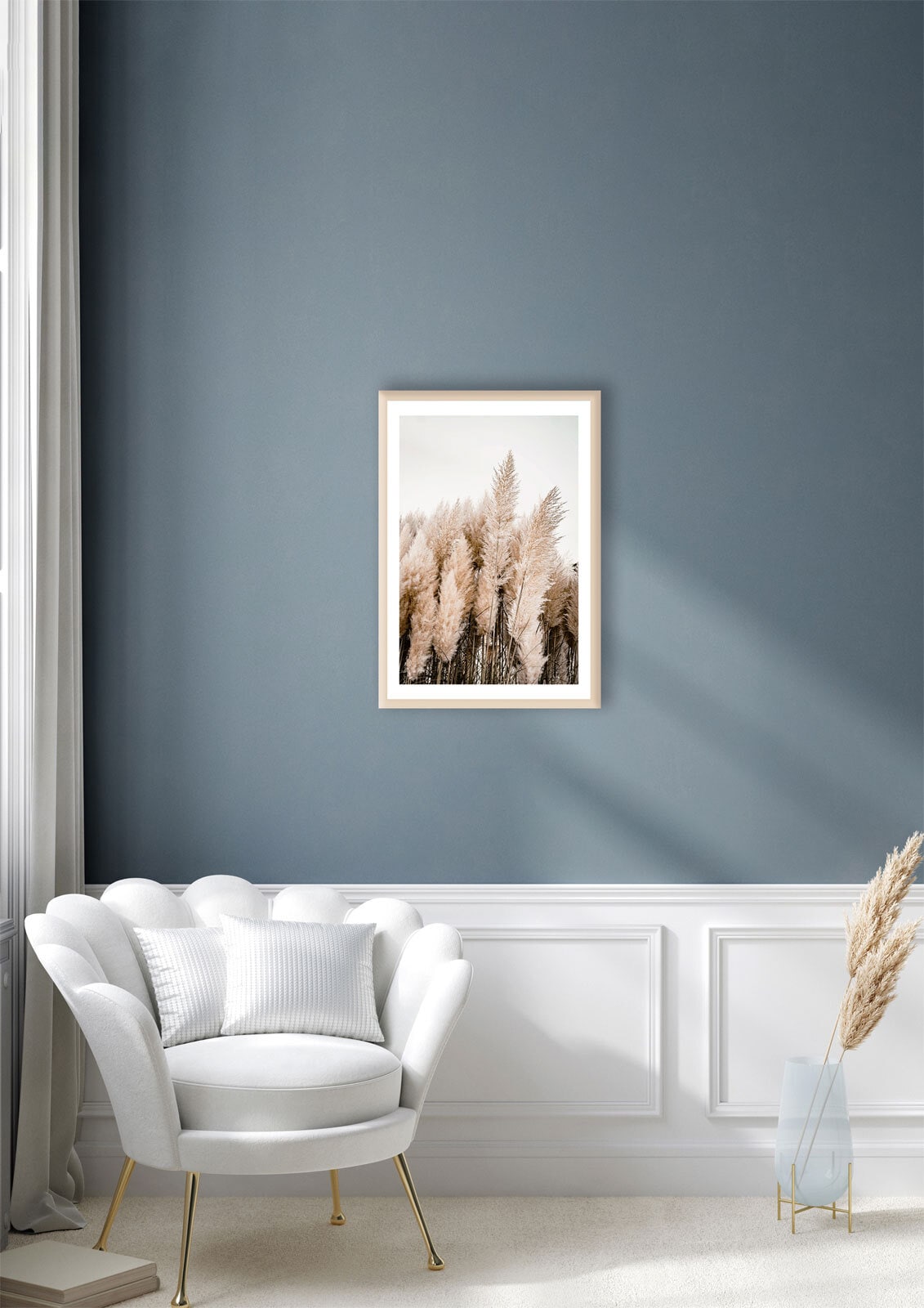 BÖNNINGHOFF Bild mit Rahmen PAMPASGRAS II 50 x 70 cm
