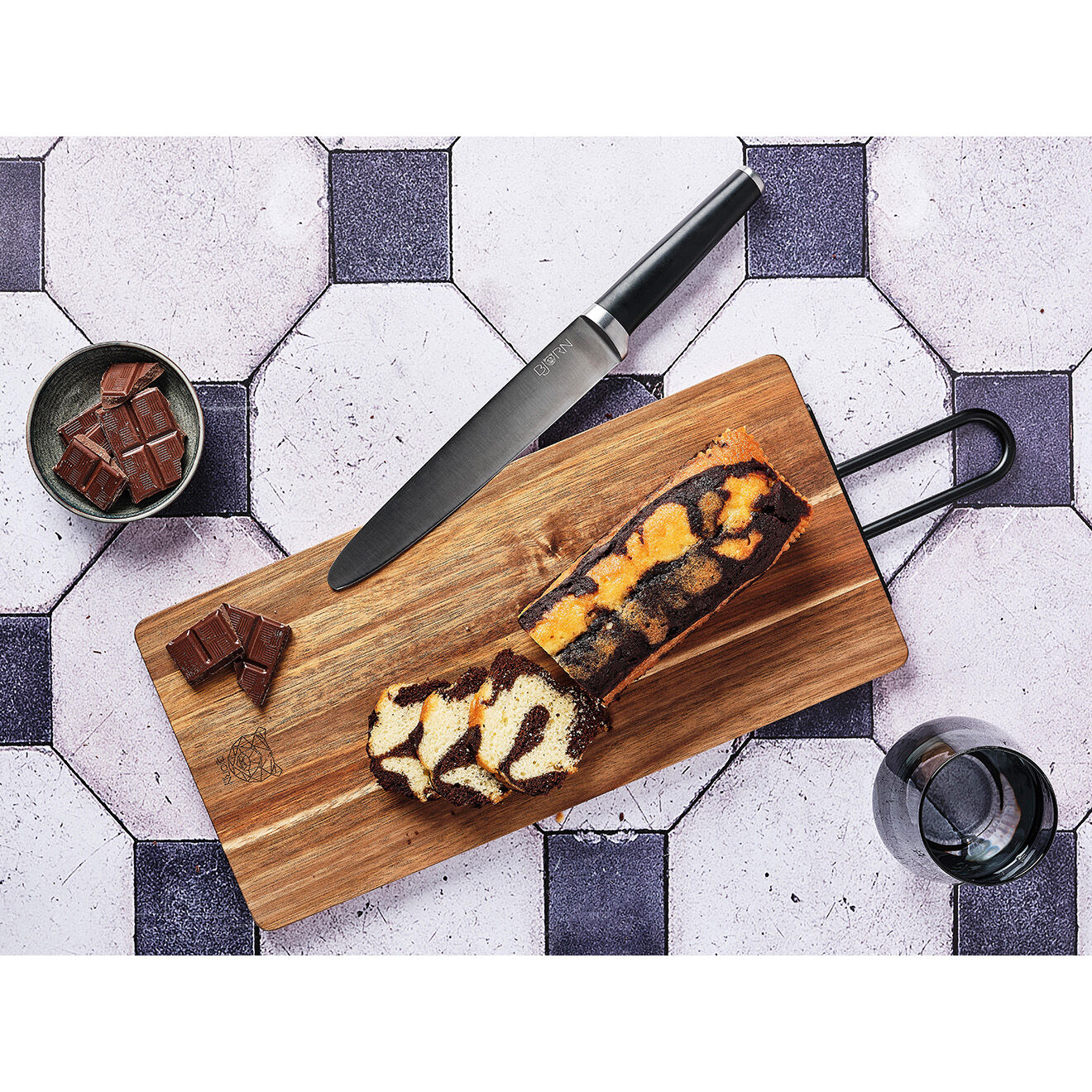Bjorn 6 Couteaux de cuisine Jona inox mat