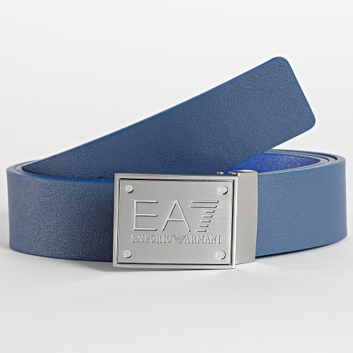 Ceinture Réversible 245524 8A693 Bleu Marine Bleu Roi