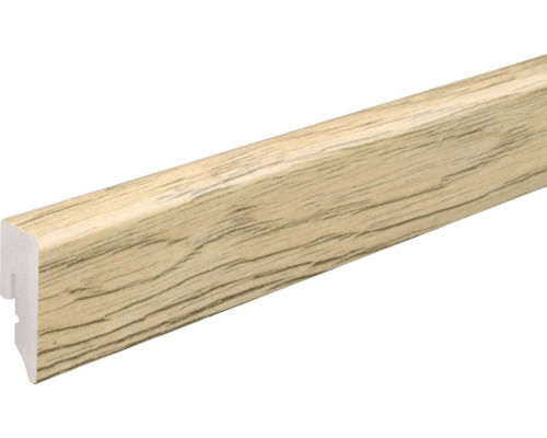 SKANDOR plint PVC KU048L rift eiken natuur 15 x 38,5 x 2400 mm