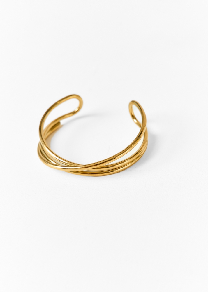 Veerle bangle goud