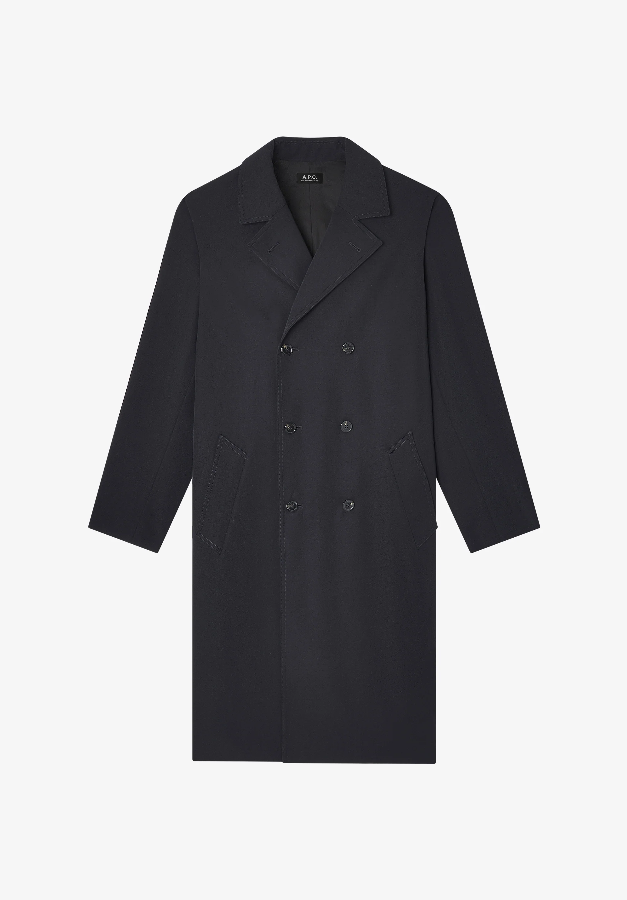 Manteau croisé - Dark navy