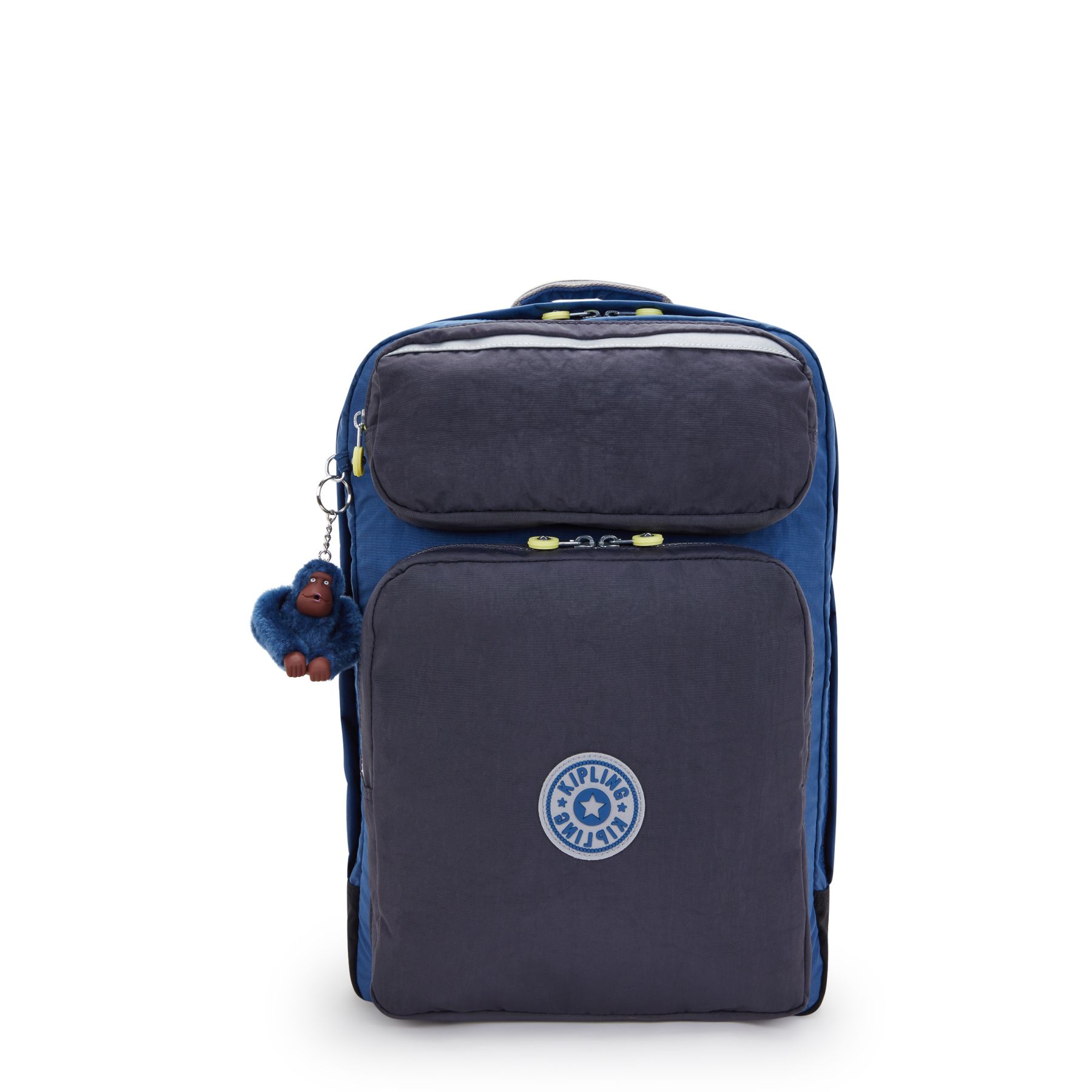 SCOTTY Grand sac à dos avec compartiment pour ordinateur portable - Fantasy Blue Block