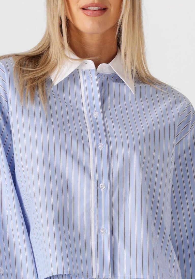 blauwe second female blouses alanis combi shirt