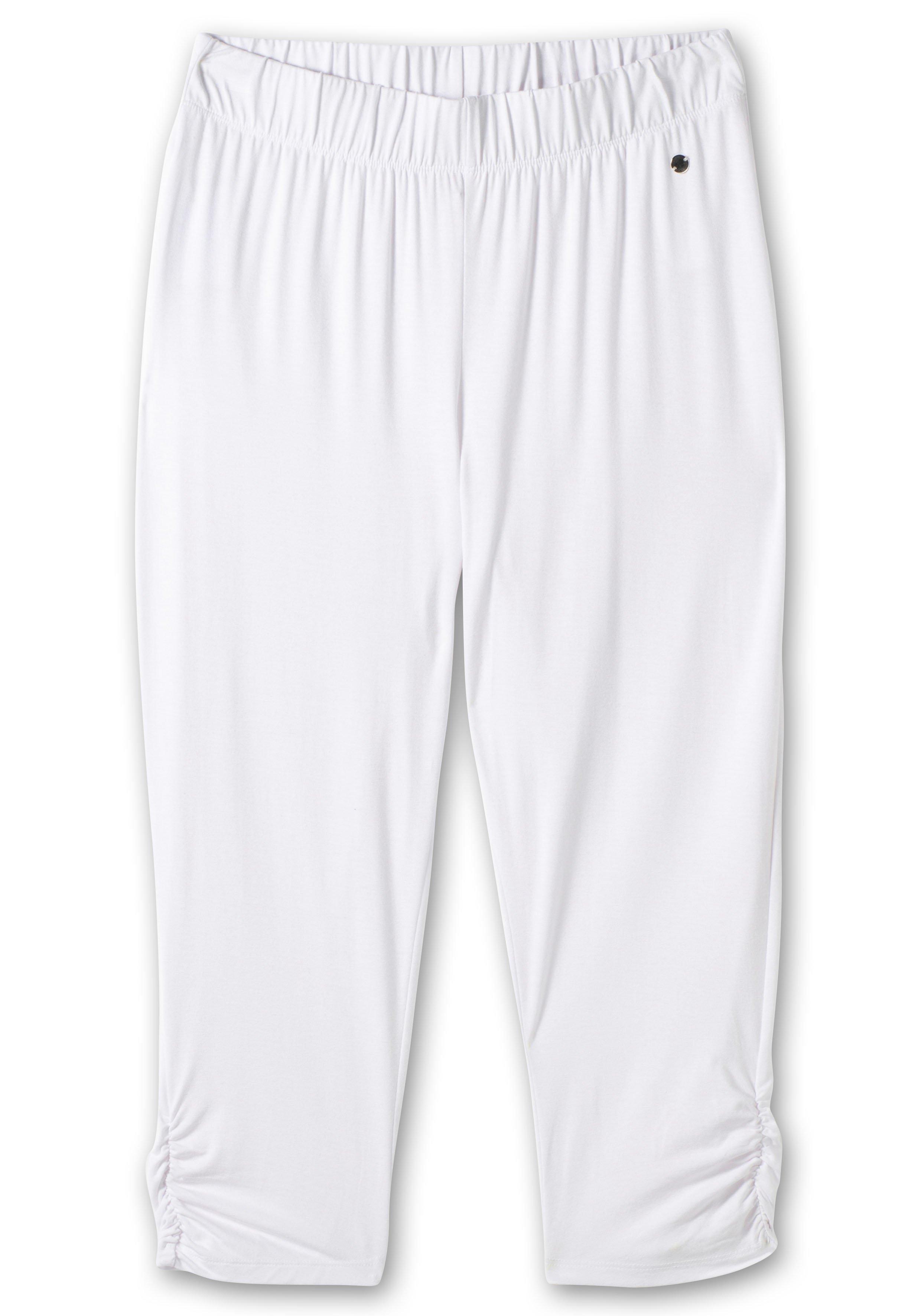 Set aus Strandshirt mit Cut-outs und Caprileggings