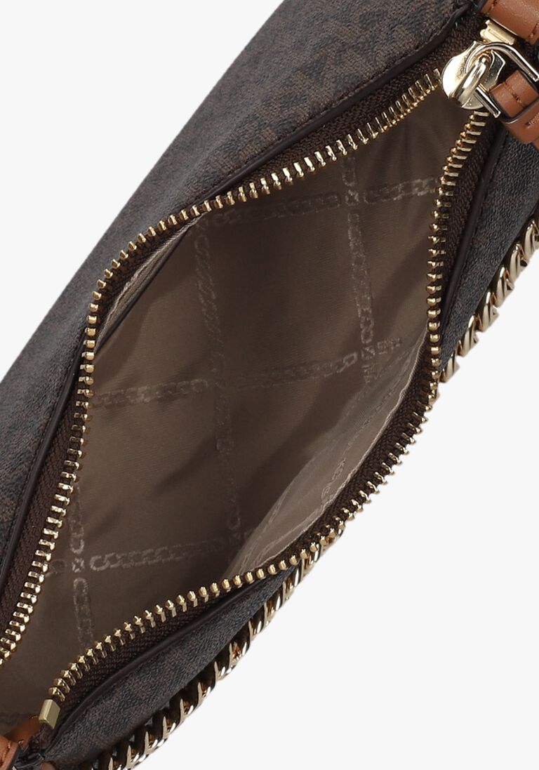MICHAEL KORS cognac michael kors schoudertas sm chain pouchette