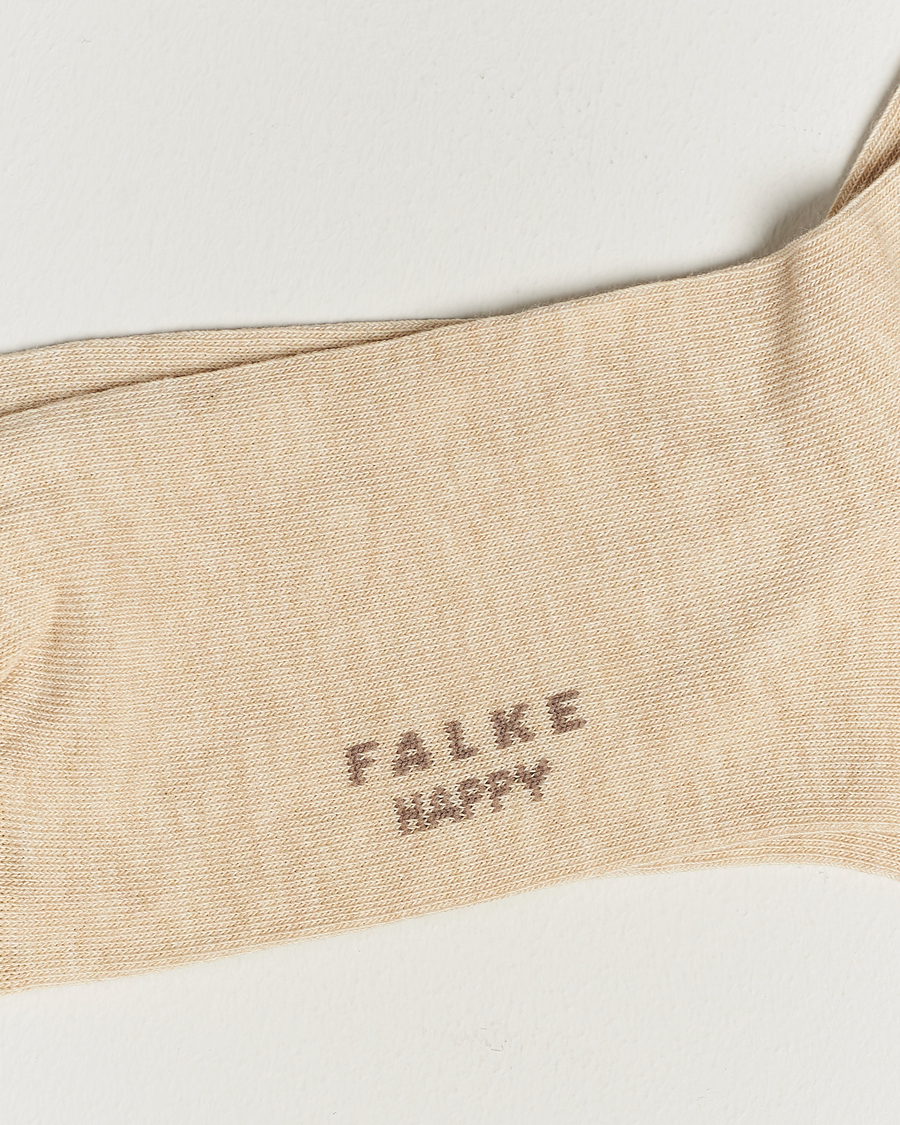 Falke Happy 2-Pack Cotton Socks Sand