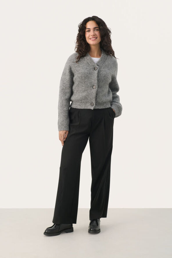 Part Two LettiePW CA Medium grey melange