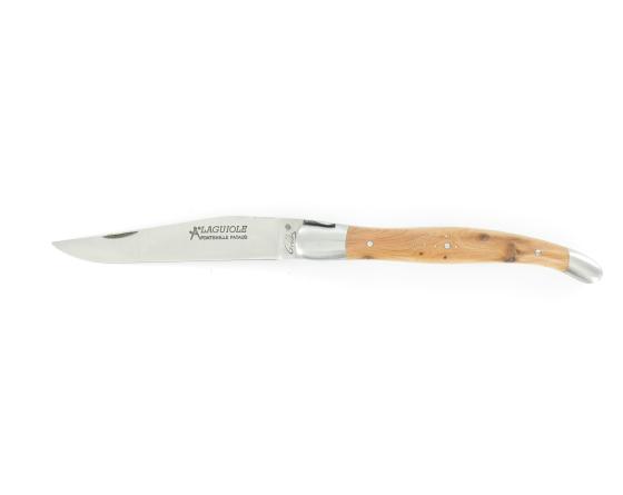 Laguiole Genévrier - 2 mitres Couteau de Poche - Laguiole par Fontenille Pataud