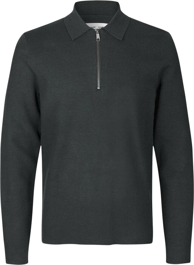 Samsøe Samsøe Guna half zip 10490 Volcanic ash