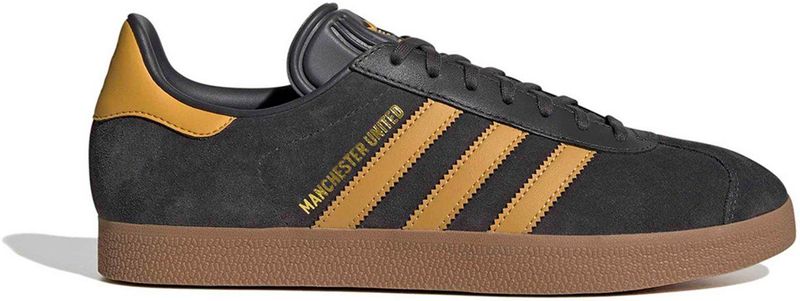 adidas - Gazelle - Sneakers - Zwart Geel Bruin - Manchester United