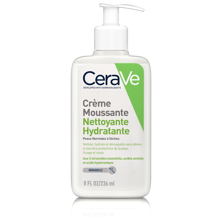 Crème moussante nettoyante 236ml