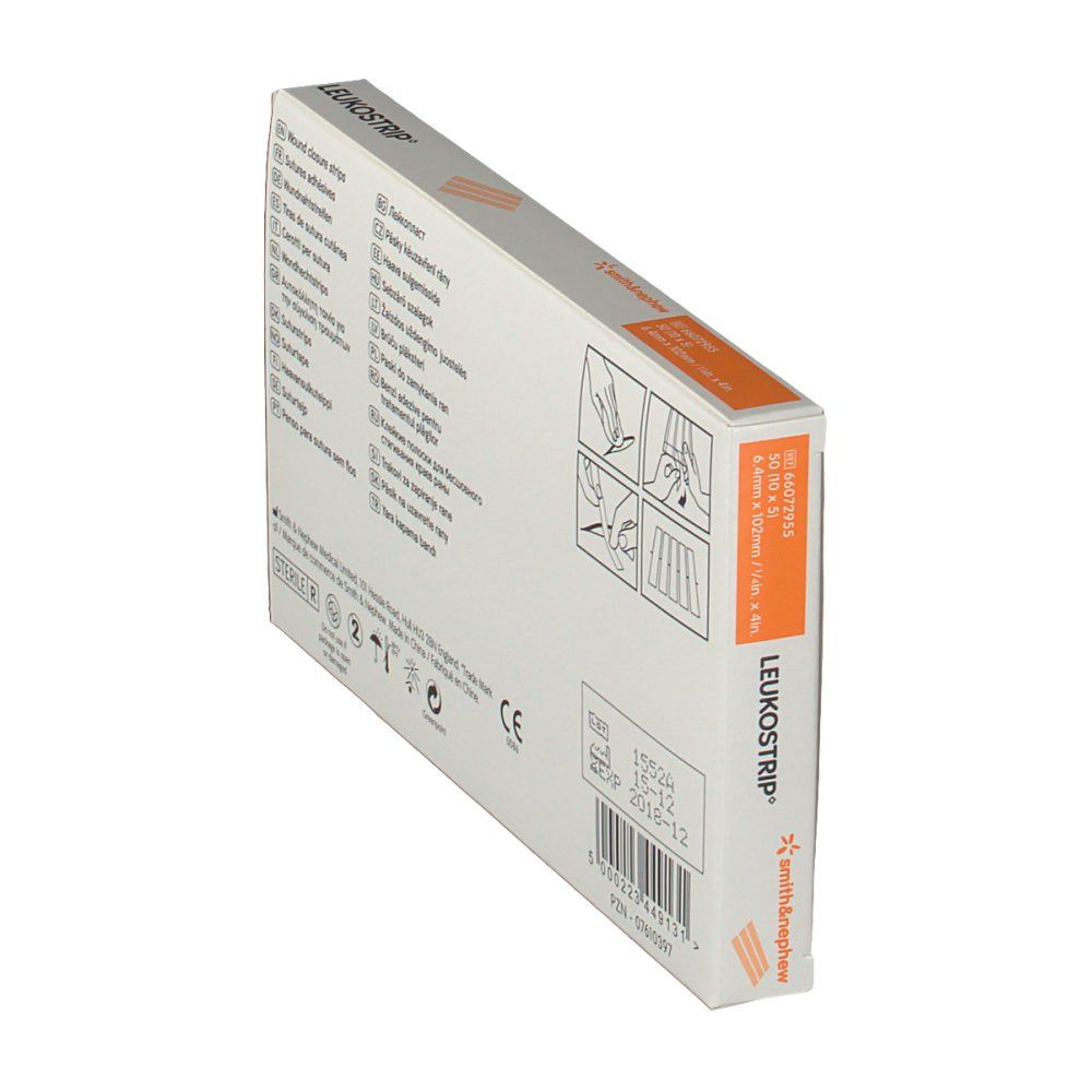 LEUKOSTRIP® Wundnahtstreifen 6,4 cm x 102 mm steril