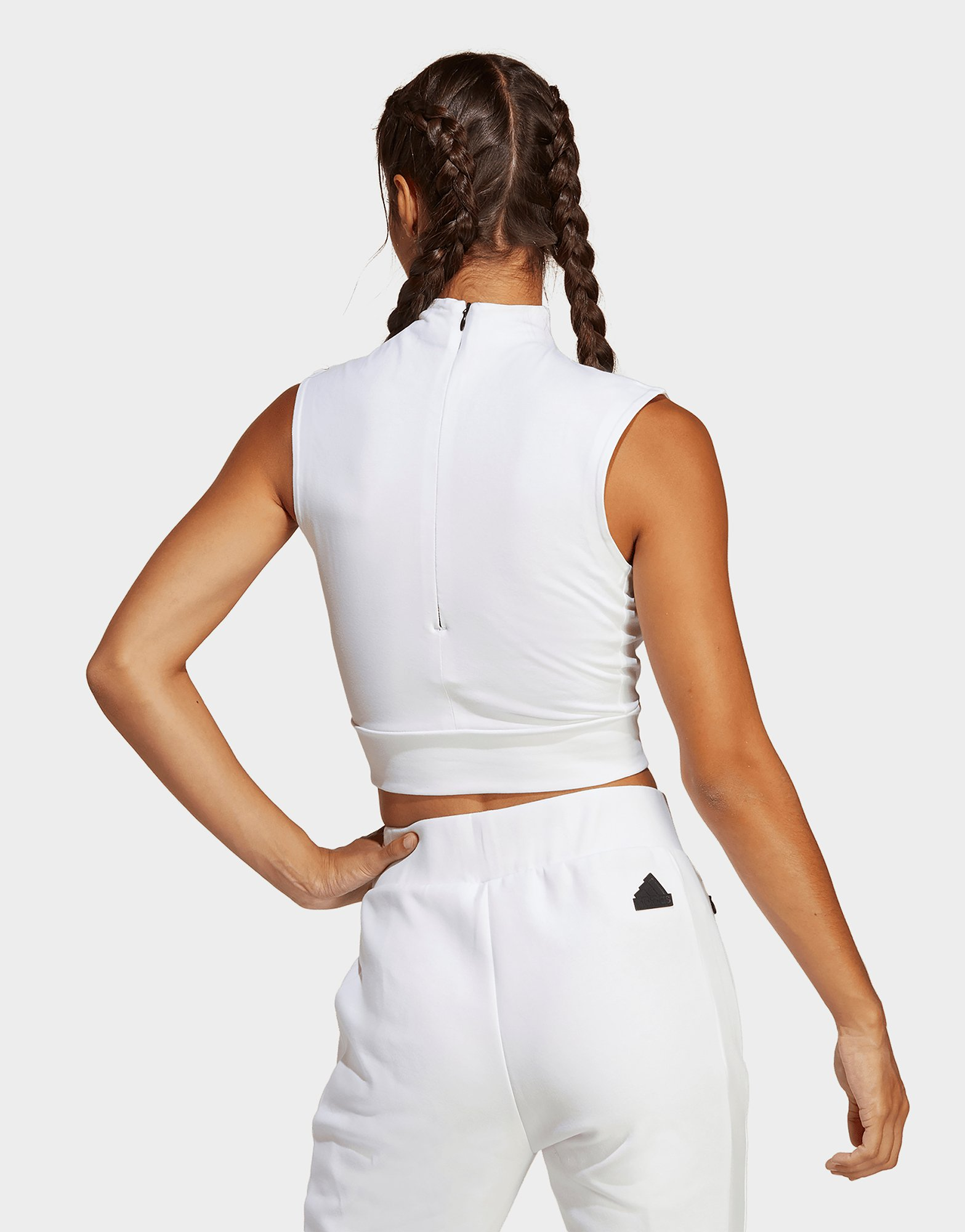 adidas Crop top sans manches Mission Victory
