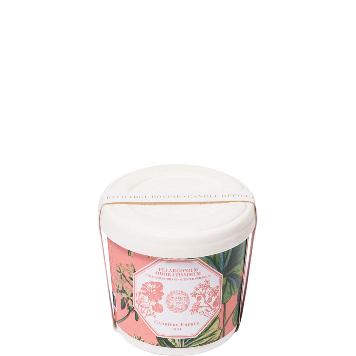 CARRIÈRE FRÈRES Pelargonium Odoratissimum - Géranium Recharge Bougie Parfumée