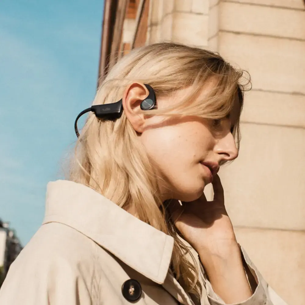 Sudio B2 BT Bone Conduction Koptelefoon Zwart