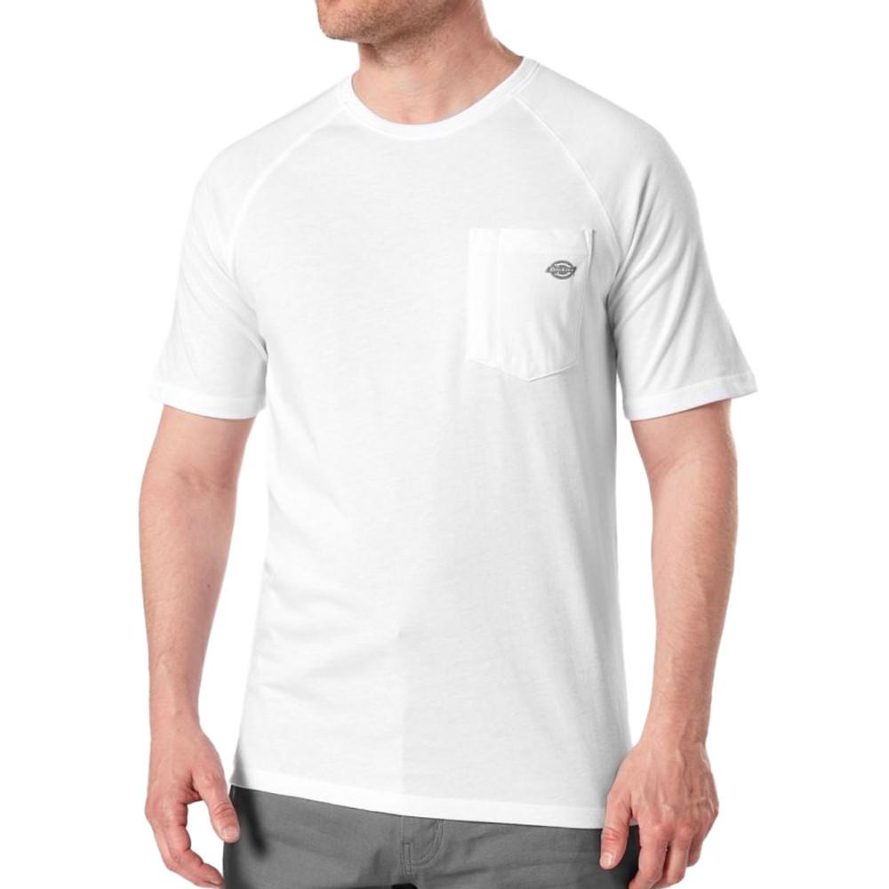 Dickies T-shirt Blanc Homme Dickies Temp Iq
