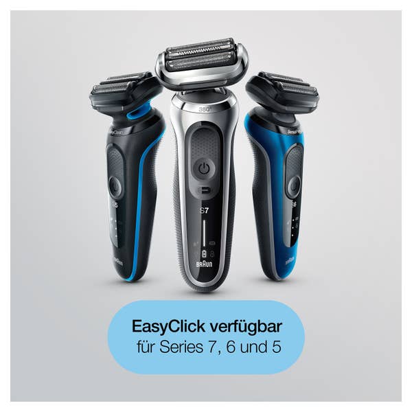 Braun EasyClick 3-Tage-Bart-Trimmeraufsatz für Series 5, 6 und 7 Elektrorasierer