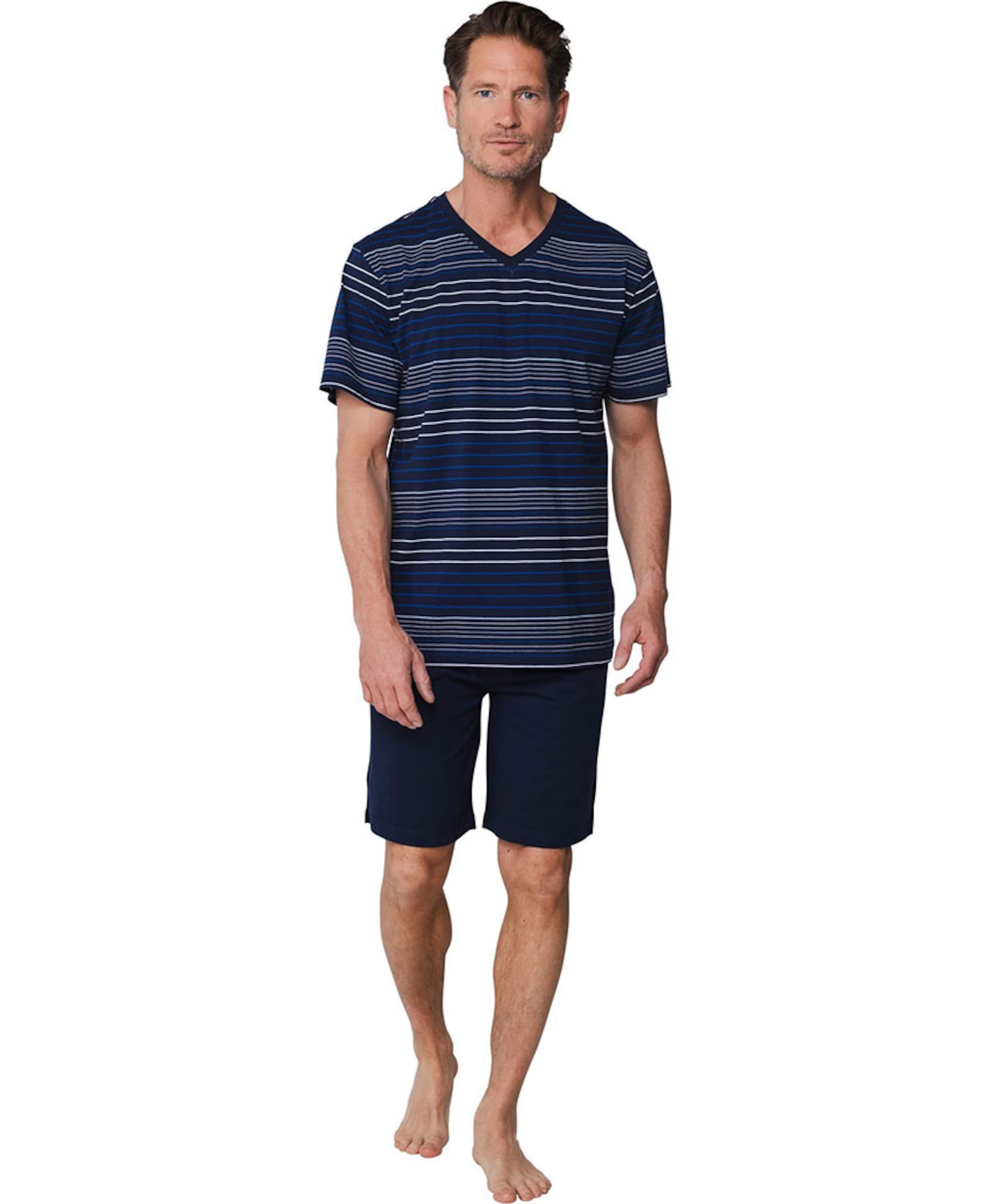 Pastunette Heren pyjamaset blauw