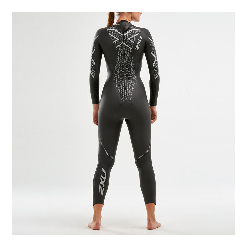 2xu P2 PROPEL BZ - Combinaison intégrale 5/1.5 mm Femme black/textural geo