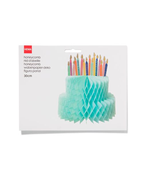 gâteau en papier alvéolé Ø30x21