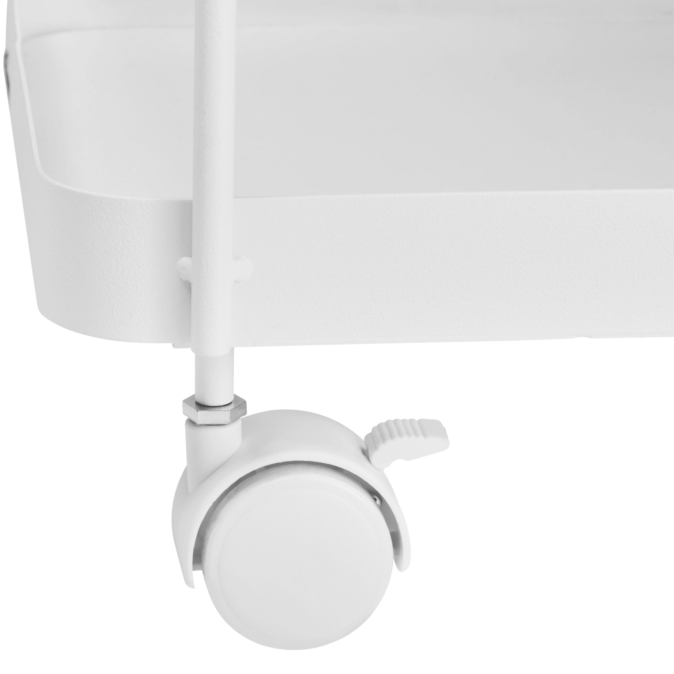 JACK Rollwagen - Weiss / B: 42.0 cm x T: 28.0 cm x H: 102.0 cm