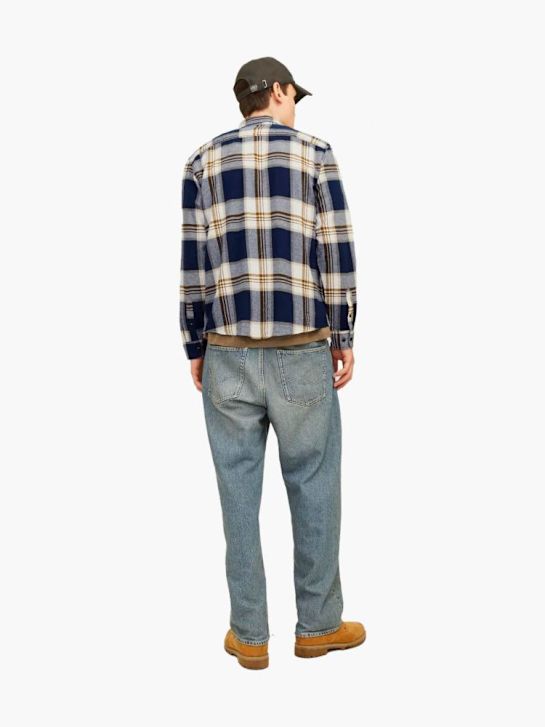JACK & JONES Hemd Blau