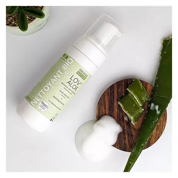 Propos'Nature - Lov'Aloe Espuma de Limpeza Orgânica - 99% Natural - 150ml