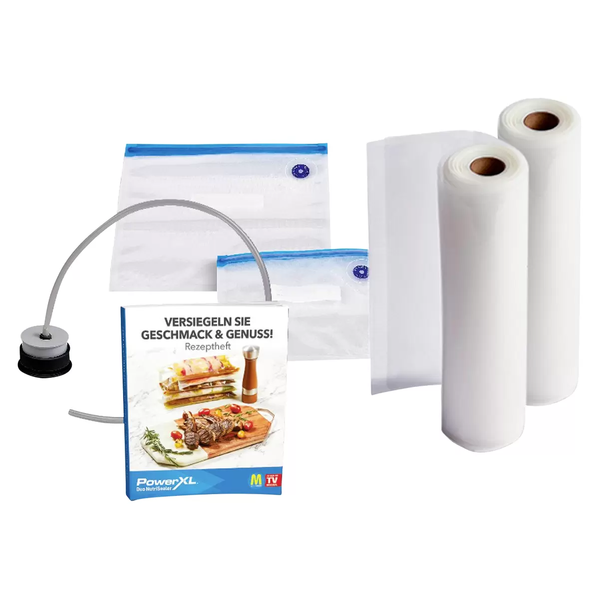 Vakuumiergerät 6in1 Power XL Duo NutriSealer Hellgrau