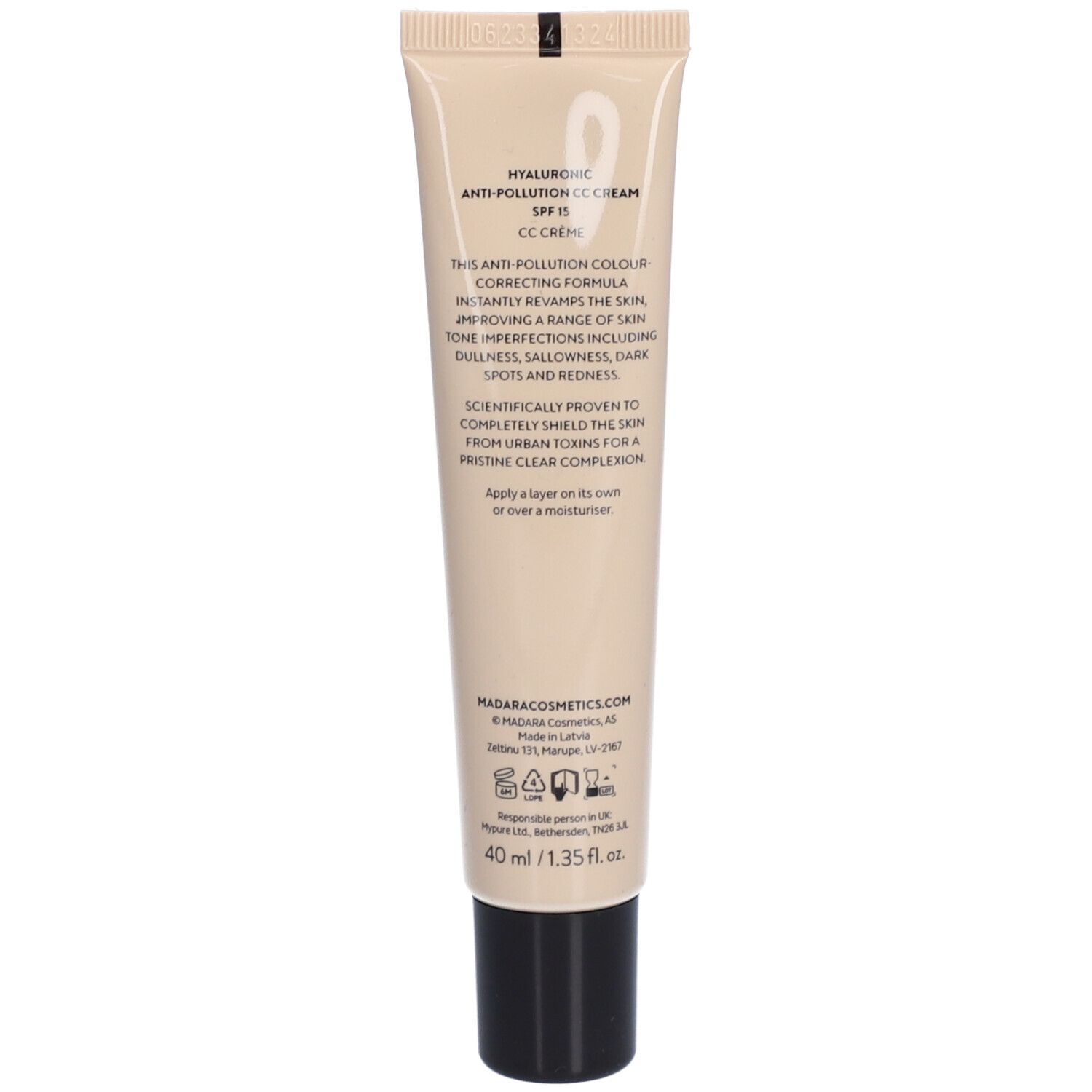 Madara Anti-Pollution CC Creme mit LSF 15 Tan 40ml