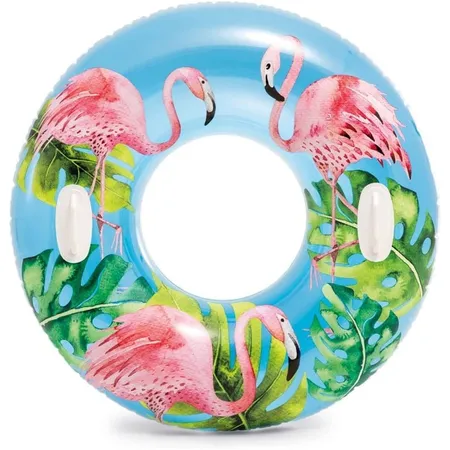 Intex Schwimmring Tropisch 97 cm, 1 Stück, 3-fach sortiert