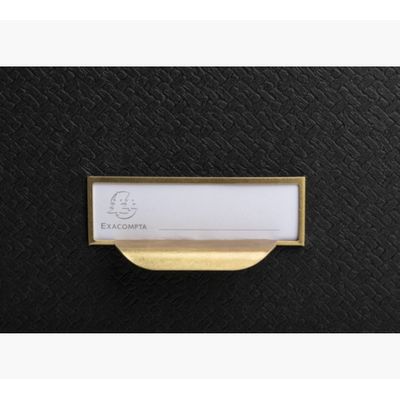 Exacompta OfficeByMe - Porte-revues - dos 100 mm - noir