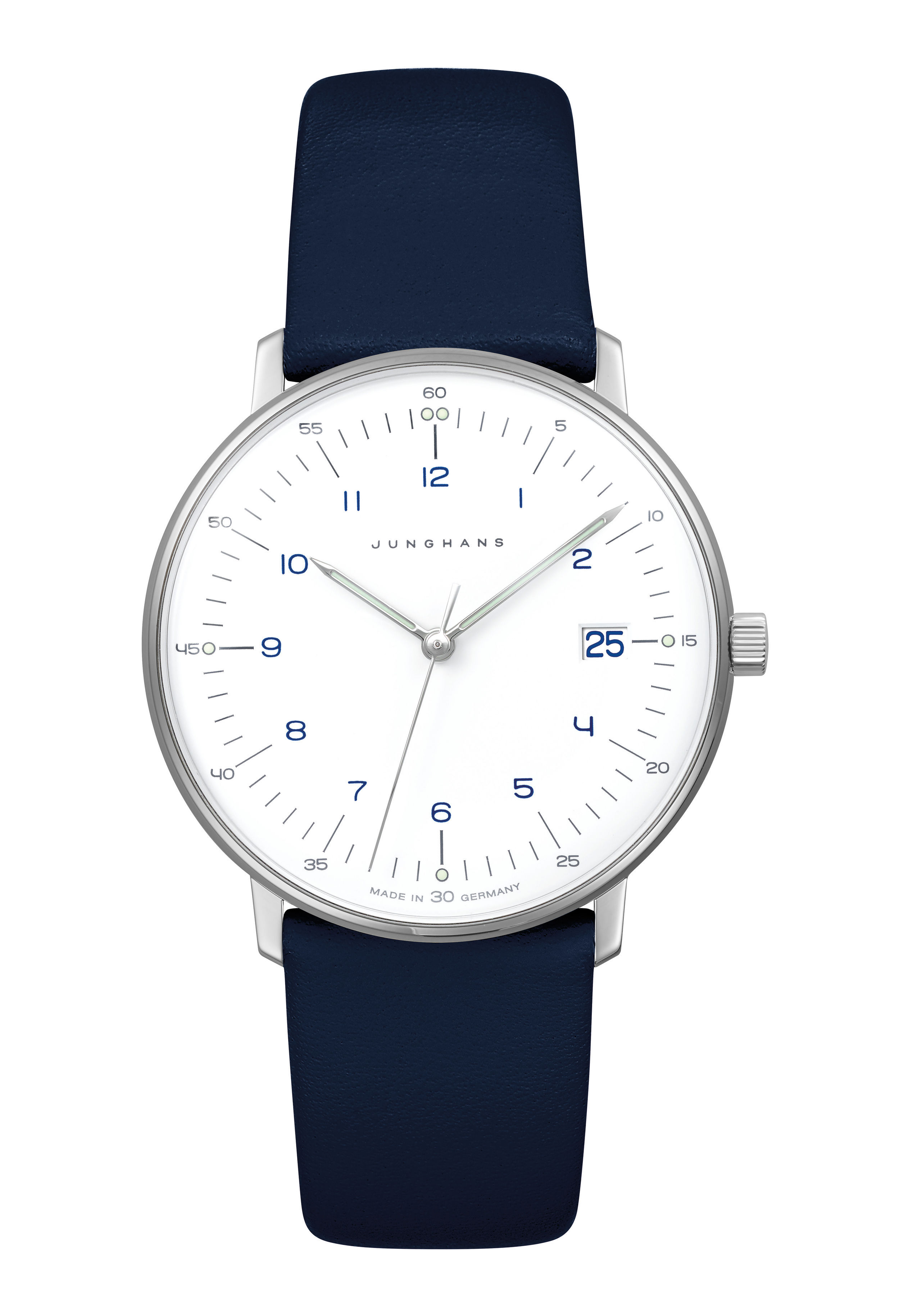 Junghans max bill Damen Blau 47/4556.02