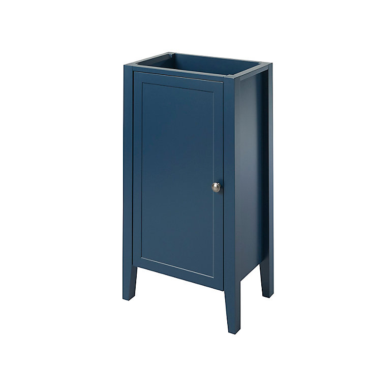 Meuble lave mains à poser GoodHome Perma bleu 44 cm