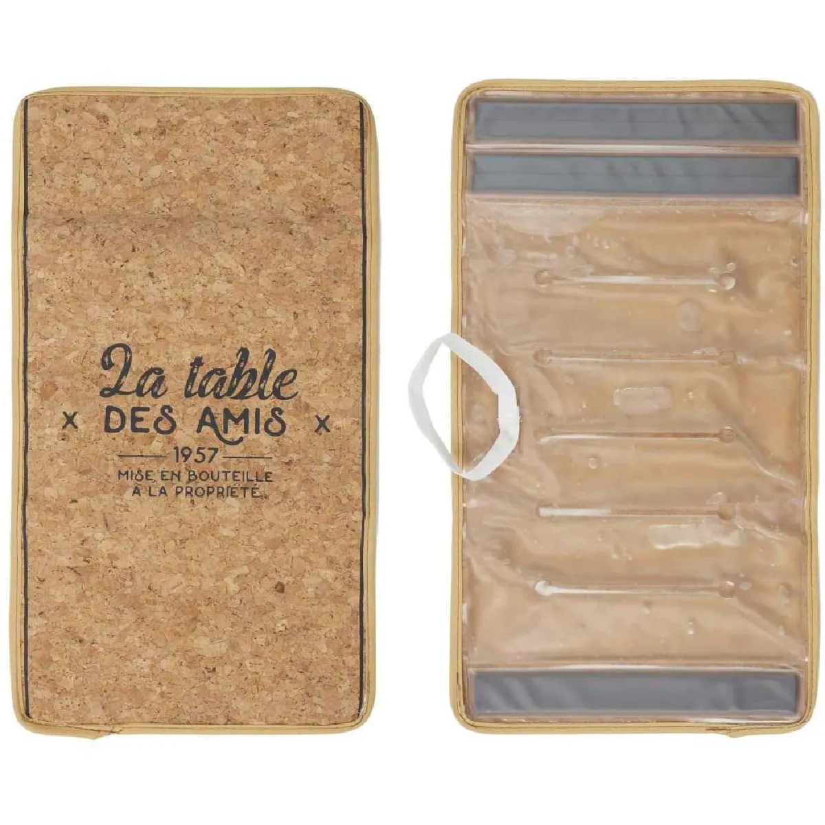 Cook Concept Rafraichisseur de Bouteille - Liège Noir
