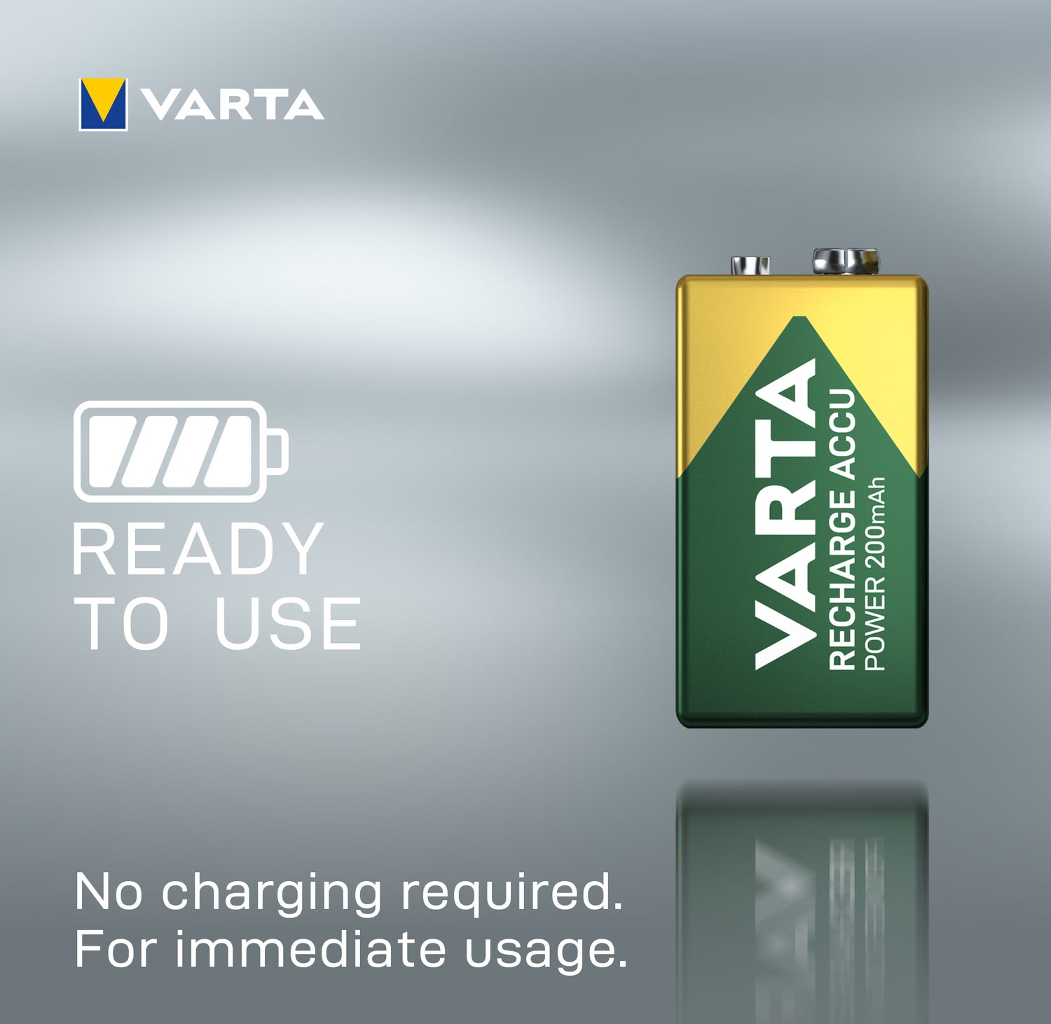 Varta oplaadbare batterij Accu Power 9V
