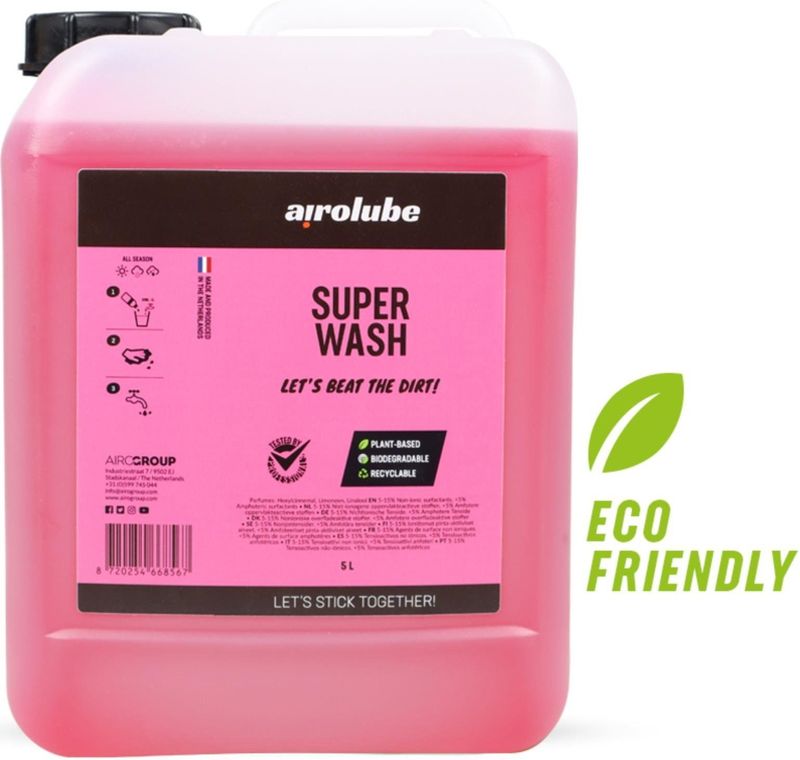 Airolube - Super Wash - Autoreiniger - Plant-Based - Biologisch Afbreekbaar