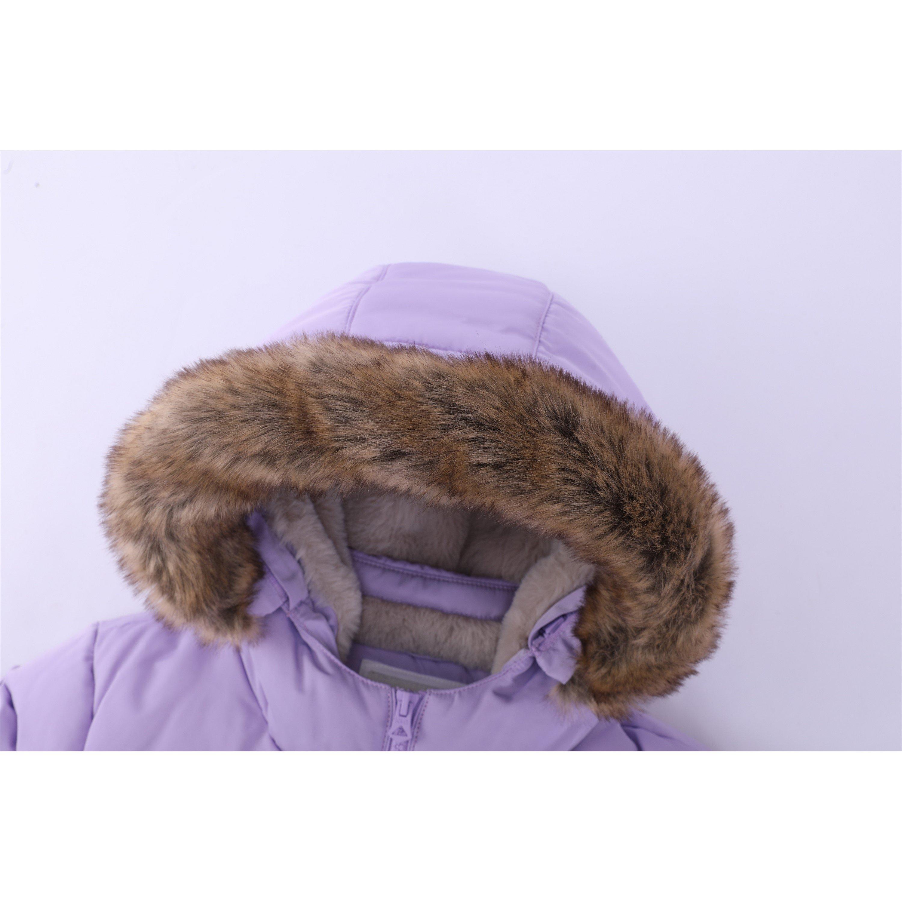 SoulCal Girls 2 Zip Bubble Jacket
