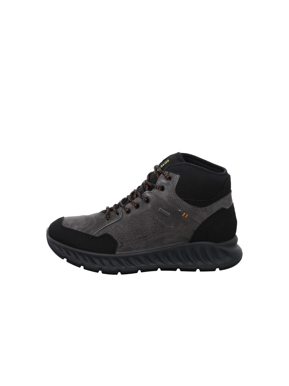 Schnürstiefel Paolo schwarz grau