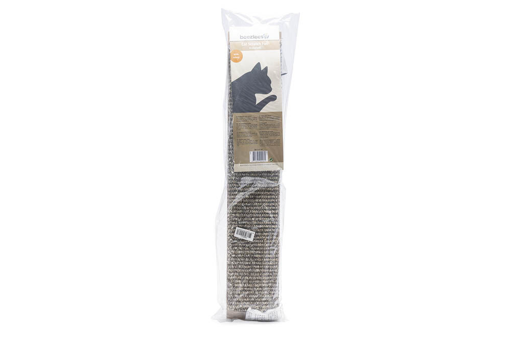 BEEZTEES - Krabplank - Luxe Sisal - Catnip - Groot - 10x60x10 cm
