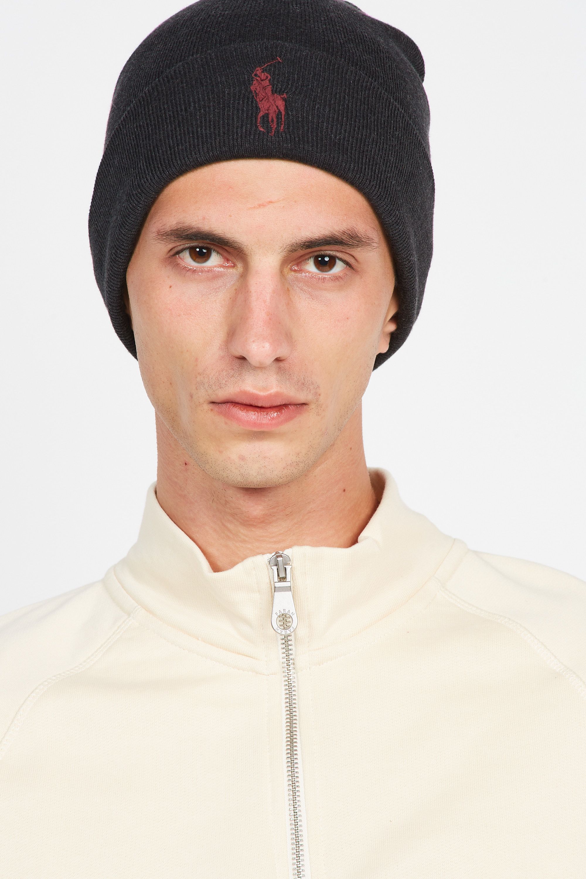 POLO RALPH LAUREN Bonnet Gris