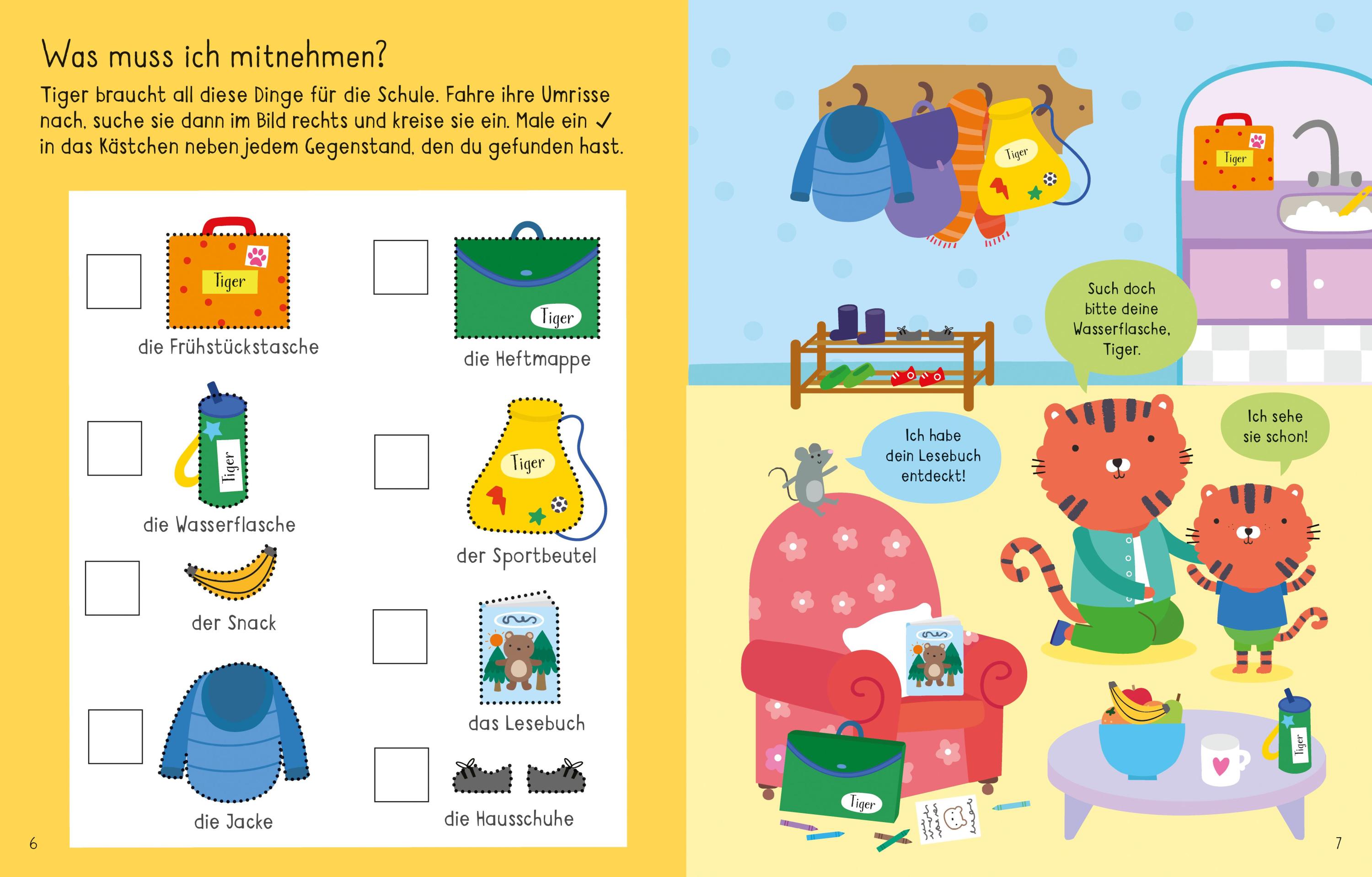 Mein Mitmachbuch zum Schulanfang