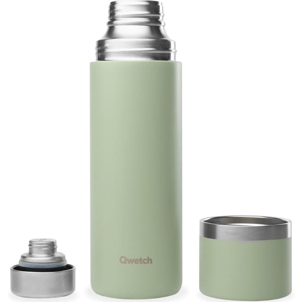 Bouteille isotherme QWETCH STAINLESS STEEL INSULATED THERMO 750ML MATT SAGE GREEN
