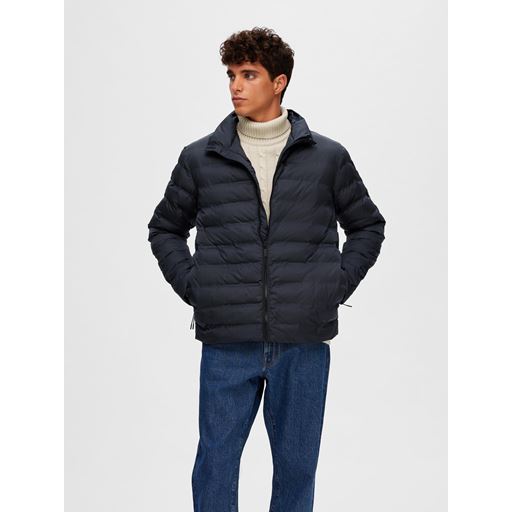 Selected Homme Barry Quilted Jakke, Sky Captain, L
