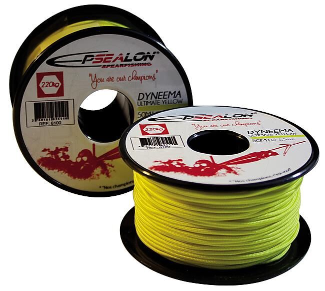 EPSEALON - DYNEEMA EPSEALON ULTIMATE JAUNE 1.5MM - BOBINE 50M