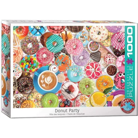 Eurographics Donut Party, 1000 Teile